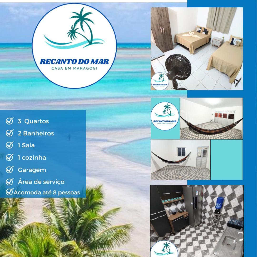 Recanto Do Mar- Casa Em Maragogi Exteriér fotografie